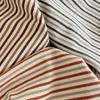 Korean Style Striped T-shirt for Girls - Trendy Spring Layered Color Block Design