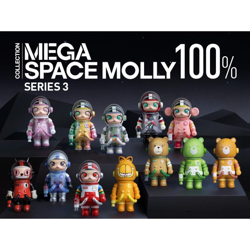 

Null Mega Space Molly 100 Percent Series 3 1box 9pcs