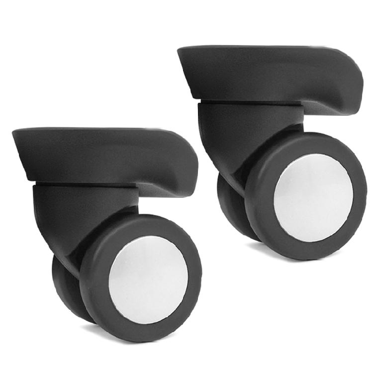 1 Pair Trolley Case Wheels Replacement Luggage Swivels Accessories for Travel