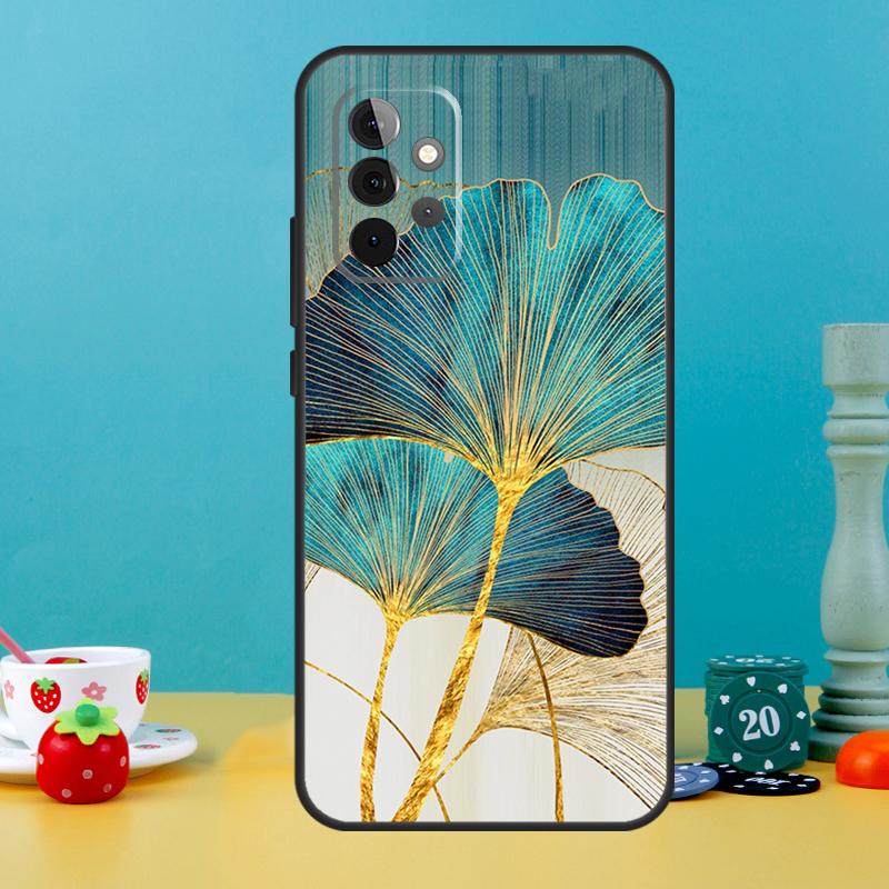 

Luxury Gold Foil Art Case For Samsung Galaxy A25 A54 A34 A14 A52 A32 A12 A13 A33 A53 A15 A16 A36 A56 A26 A05 A35 A55 Samsung A32 4G