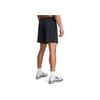 Under Armour Solid Color Comfortable Casual Lace-Up Mid-Waist Three-Quarter Sports Shorts Men shorts Black 1386982-001