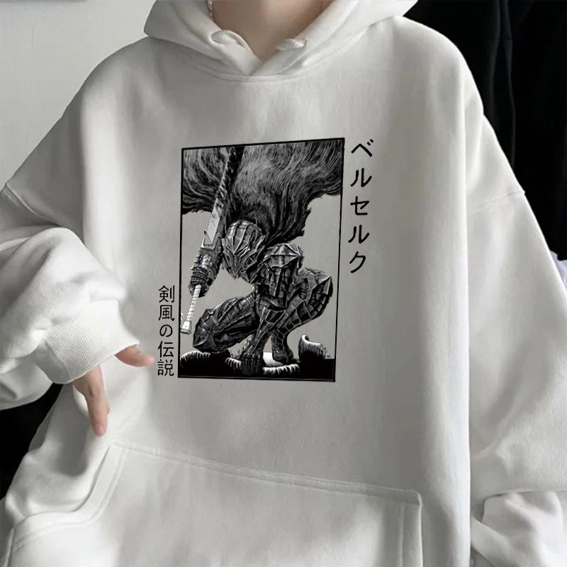Autumn And Winter New An Animation Cartoon Printing Tide Brand Sweater Men'S And Women'S Sports Leisure Loose Jumper Hoodie