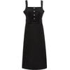 ONLY Women's Rivet Spaghetti Strap Denim Dress