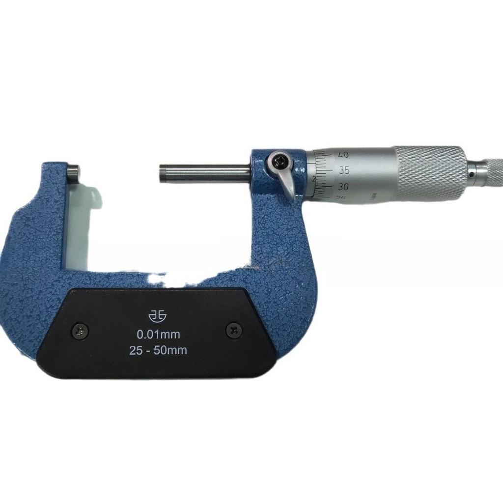 High Precision Outside Micrometer Precise Measurement Metric Portable Caliper Measuring Tool 102-01-000 0-25mm
