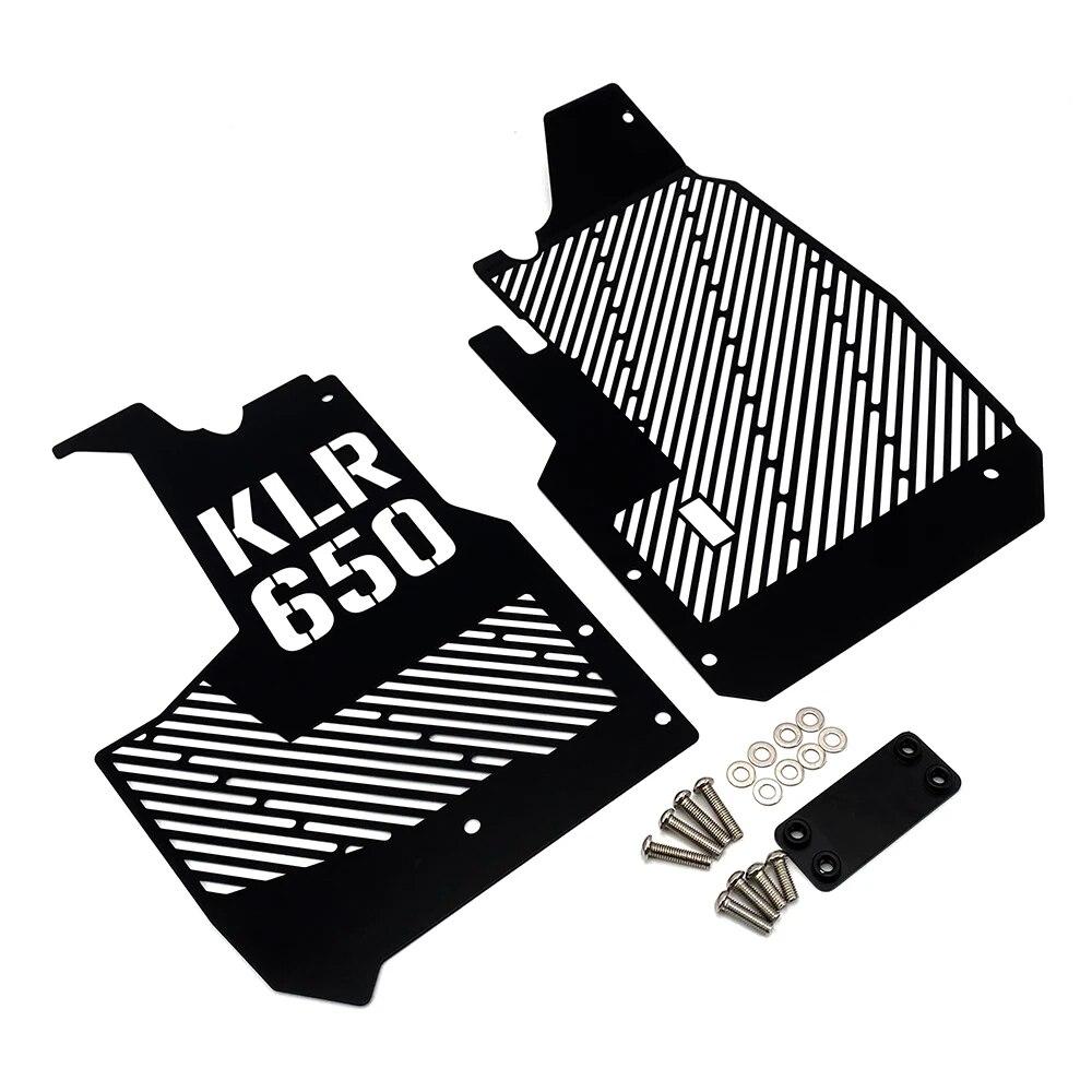 Motorcycle Accessories Radiator Grille Guard Cover Protector For Kawasaki KLR650 KLR 650 klr650 2022 2023 water tank guard