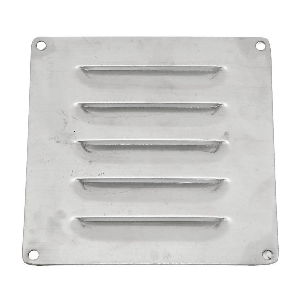 Boat Cabin Vents 12x12cm Stainless Steel Boat Air Vent Professional Corrosion Resistant Shutter Boat Vents for Yacht