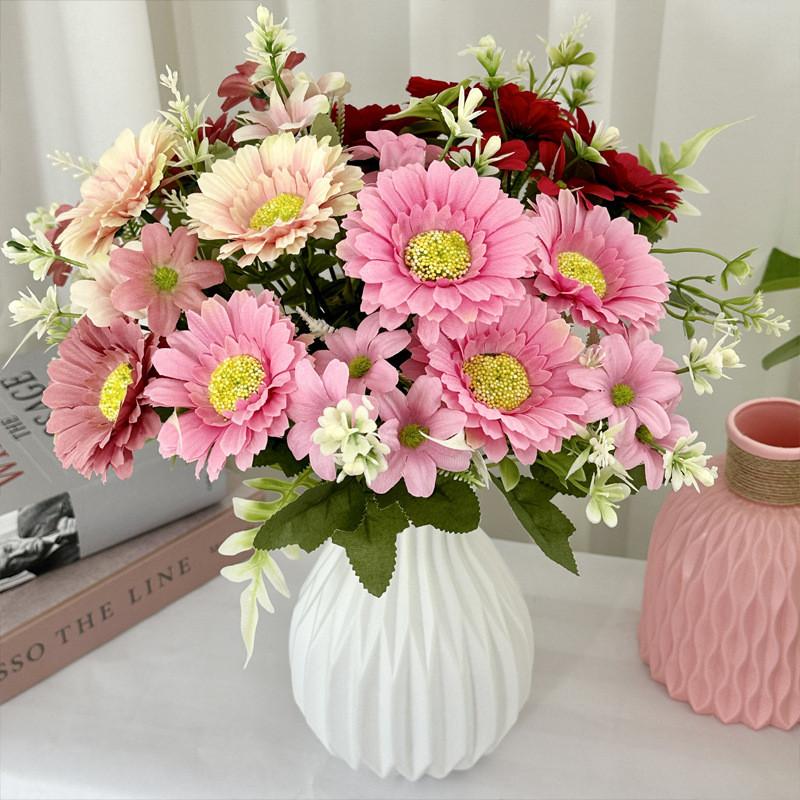 Artificial Peace Chrysanthemum Morifolium Home Ornament For Hotel Wedding And Event Decor