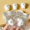 Vbmini Cartoon Bear Mochi Squishy Toy Soft Squeeze Anxiety Relief Toy Cute Pocket Size Vent Toy Student Creative Small Present