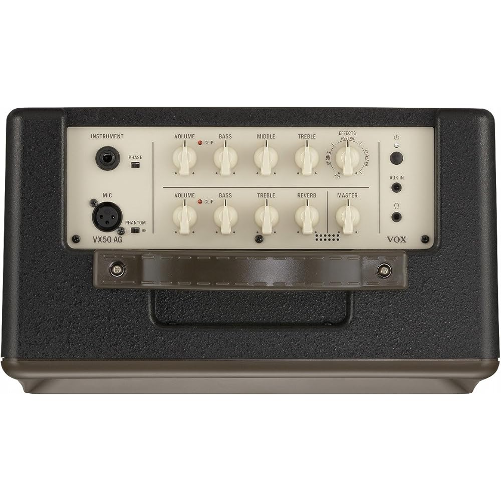 VOX Nutube Powered Acoustic Guitar Amplifier VX50 AG Compact Lightweight Design 50W Large Output ...