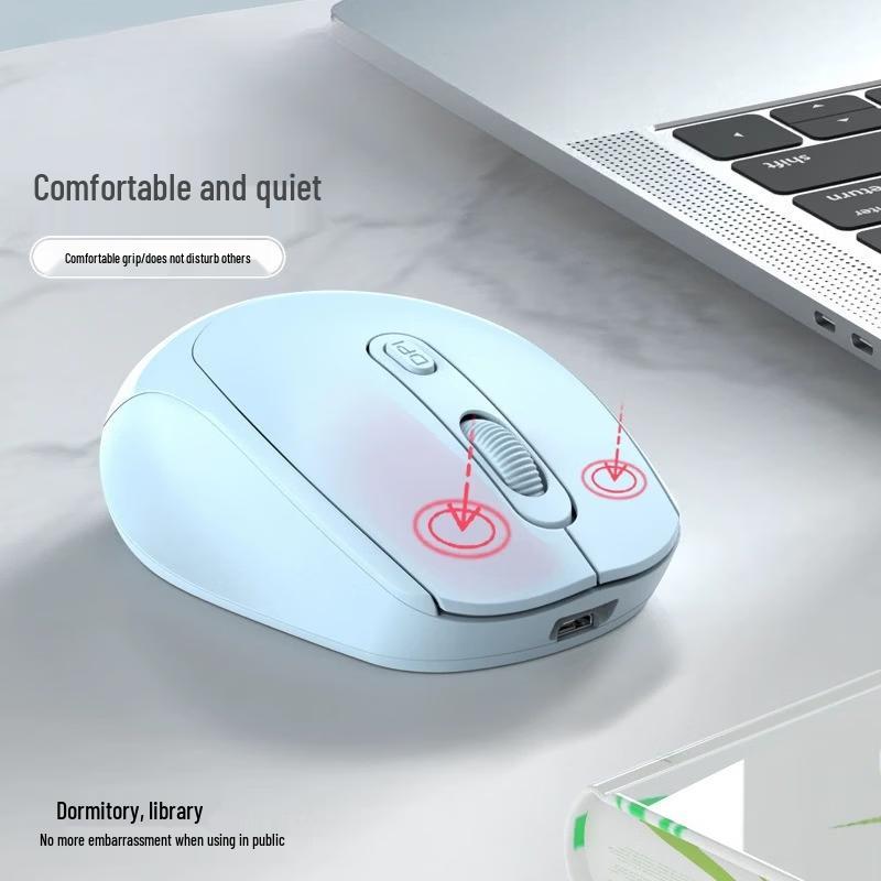 OLOEY Dual Mode Rechargeable Bluetooth Mouse