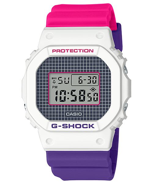 

Casio Baby-G Women s Resin 200M Water Resistant Shock Resistant Alarm Quartz Watch DW-5600THB-7 белый