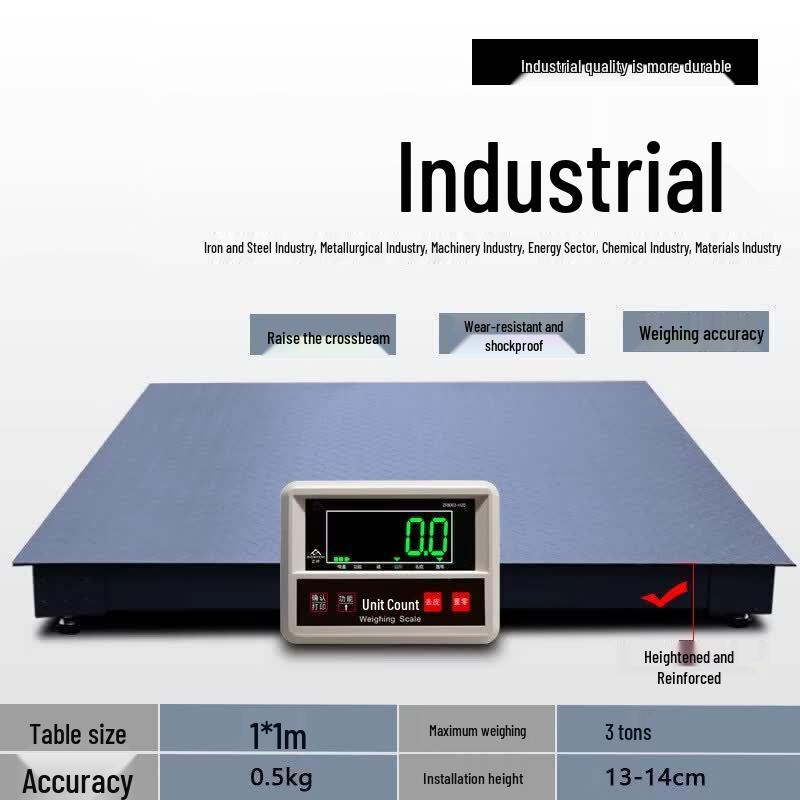 Industrial High-Precision Electronic Floor Scale