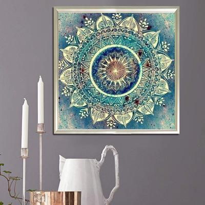 DIY Diamond Painting Mandala Cross Stitch Kit Mosaic Art Diamond Painting Full Circle/Square Diamond Διακόσμηση σπιτιού