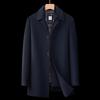 Firstview Men's Detachable Down-Lined Wool Overcoat