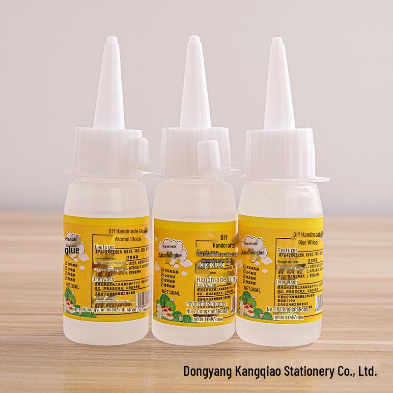 High Viscosity Quick-Dry Liquid Glue for Fabrics, Dried Flowers, Resin, Glass, and Stones