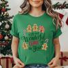 Women's Shirt It’s The Most Wonderful Time of The Year T Shirts Gingerbread Christmas Tee Festive Holiday Shirt Cookie Lover Top