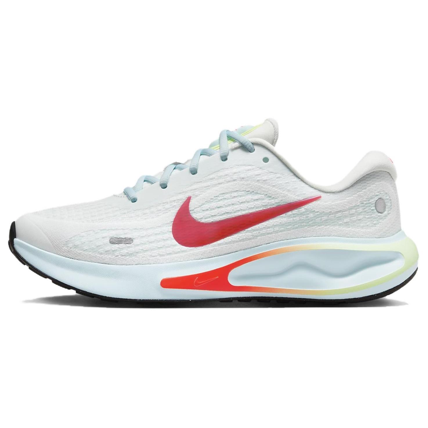 (WMNS) Nike Journey Run  Summit White Bright Crimson  Women s FJ7765-101 EU 38.5
