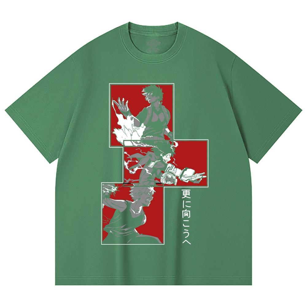 230 Gsm 100% Cotton My Hero Academia V22 Print Unisex Heavy Cotton T Shirt