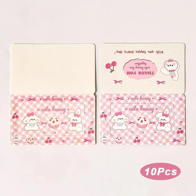 Student Supplies Lucky Card Reward Tear Scratch Cards 10Pcs Self Adhesive Scratch Off Stickers DIY Redemption Gift Card