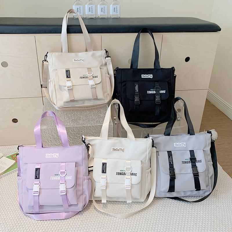 Women's Shoulder Bag Student Classes Crossbody Bag Large Capacity Tote Bag Messenger Bag