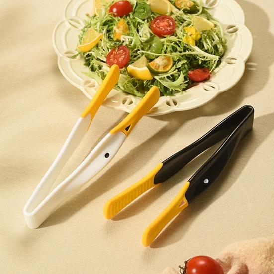 Duck-Shaped Silicone Food Tongs Heat-Resistant Kitchen Utensil for Grilling Baking Salad Non-Slip Scratch-Free Essential BBQ Accessory