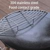Metal Cooking Pan Companion Thick Frame Nonstick Grilling Rack Metal Texture Suitable for Baking Roasting Meal Tray