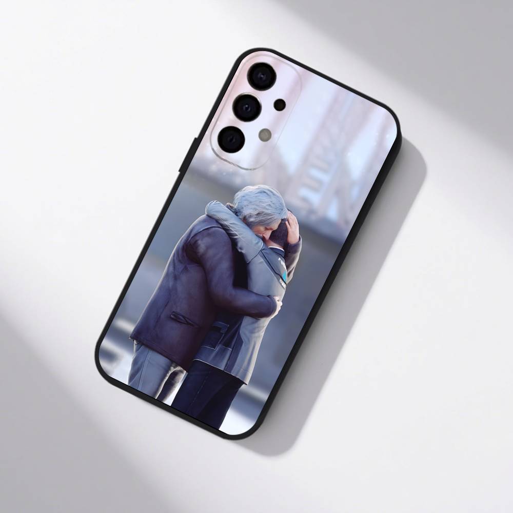 Game C-Connor  B-Become Human Phone Case For Samsung S25,S24,S21,S22,S23,S30,Ultra,S20,Plus,Fe,Lite,5G Black Cover
