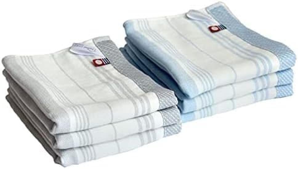 

Имабари Набор кухонных салфеток из 6 штук с кухонной салфеткой для посуды, кухонной ручной салфеткой из марлевого ворса, симпатичной каймой, сделано в Японии, 6 петель, Салфетки, Салфетки, Полотенца, Полотенца, Хлопок,