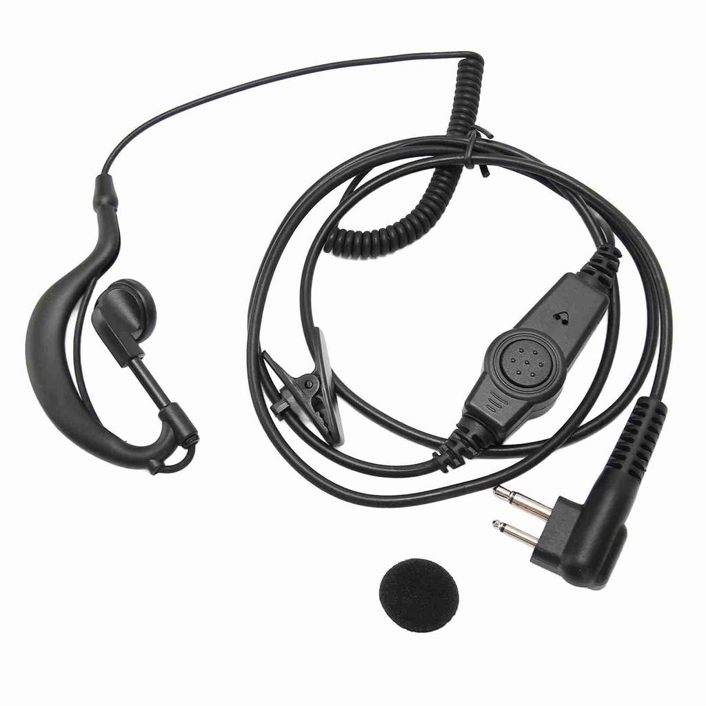 Intercom Earphone M Connector G Shaped Earhook Anti Interference Headphone For Motorola 318