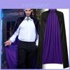Halloween Long Hooded Double-layered Cloak For Anime Cosplay Stylish Design