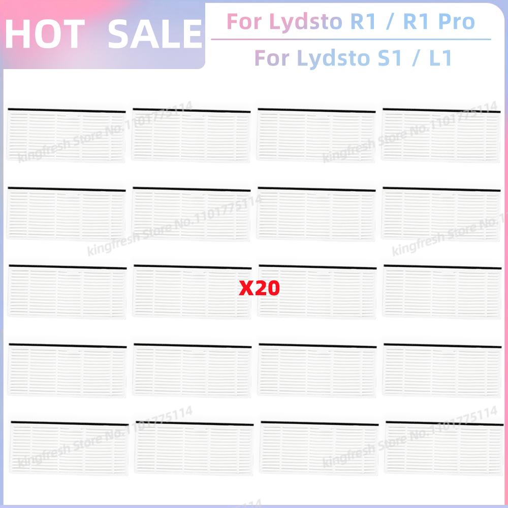 Fit For XiaoMi Lydsto R1 / R1A / R1D / R1 Pro / S1 / L1 Replacement Parts Accessoies Roller Side Brush Filter Mop Pads Dust Bag