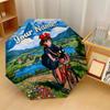 Custom Text Automatic 8 Bone Umbrella, Portable Sun Rain Protection UmbrellaKiki's Delivery Service Jiji