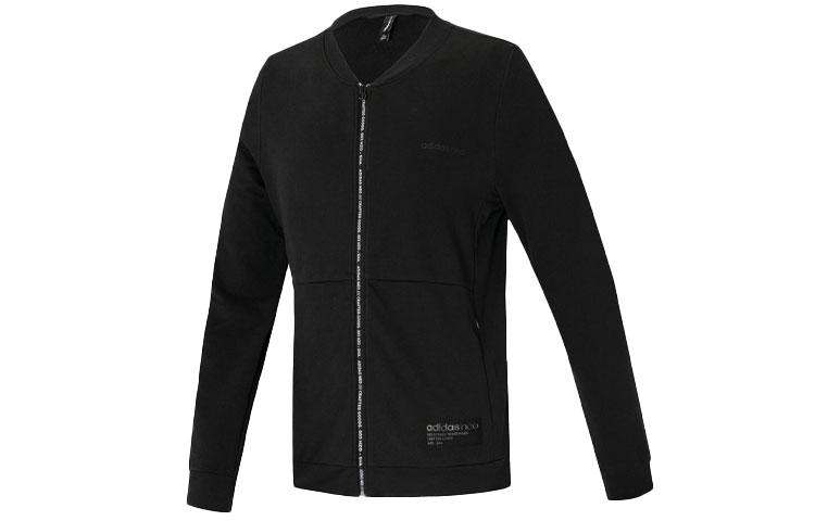 Adidas Neo Jackets Men s Black V Neck Moderate Other DX9686 S