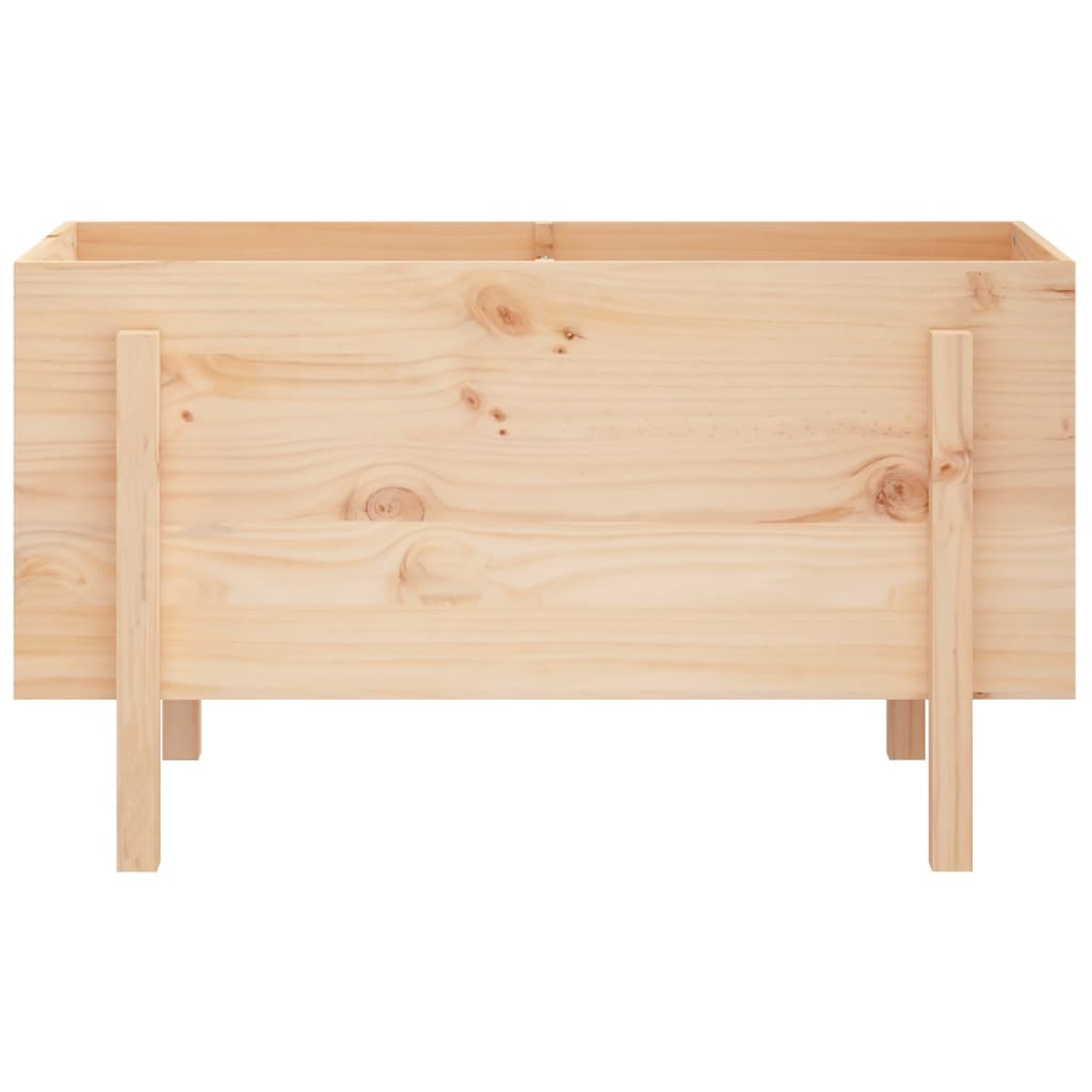 Raised Garden Bed 101x50x57 cm Solid Pine Wood