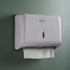 Wall Mount Paper Towel Box Universal Hotel Toilet Commercial Tissue Dispensers Punch-free Multifold Tri-Fold Paper Holder home