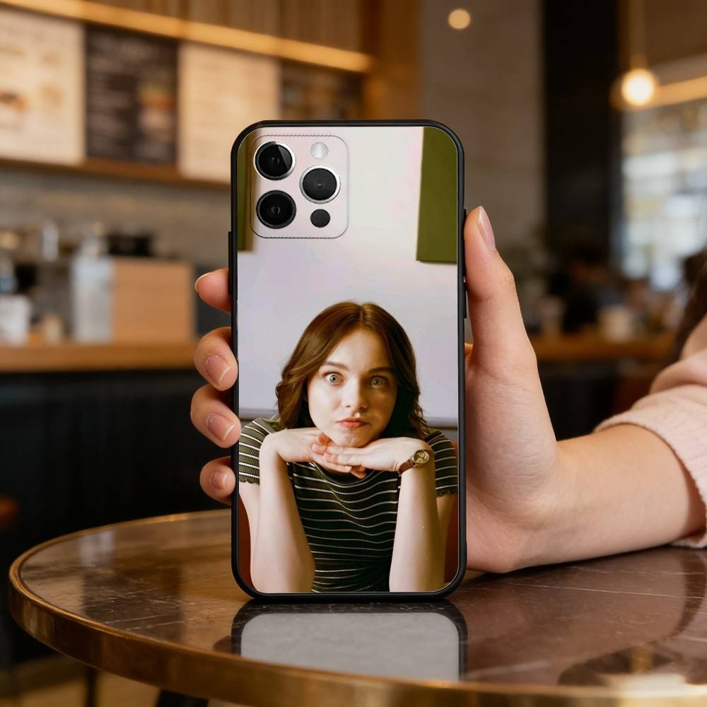 E-Emma M-Myers Phone Case For iPhone 17,16,15,14,13,12,11 Plus,Pro Max,Soft Silicone Black Cover