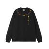 Unisex Floral Print Long Sleeve Cotton Tee for Spring & Autumn