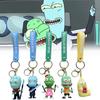 Creative Cartoon Alien Keychain Pvc Keyring For Fun Gift Ideas Unique Modern Art Style
