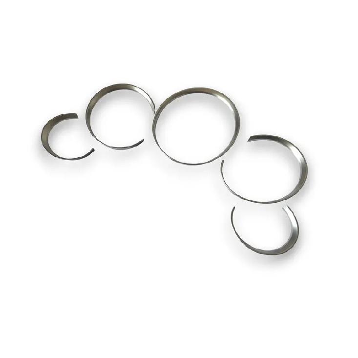 5PCS Matt Chrome Dashboard Dial Gauge Rings Bezel Trim for Porsche 911 997 GT3 GT3RS Turbo Targa