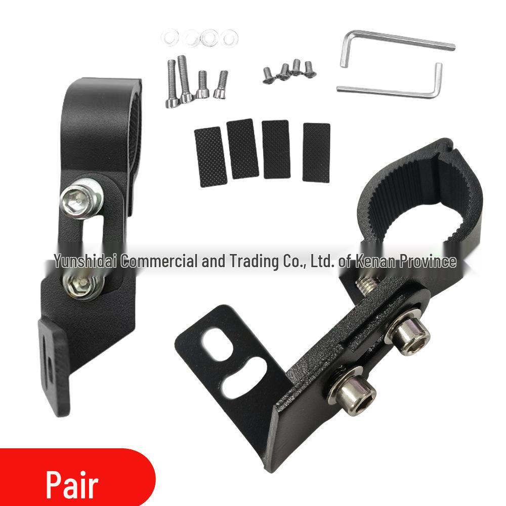 Durable Aluminum Alloy Spotlight Bracket for Motorcycle & Electric Vehicle