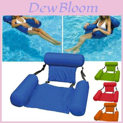 Bequemer schwimmender Stuhl zum Entspannen an Pool oder See