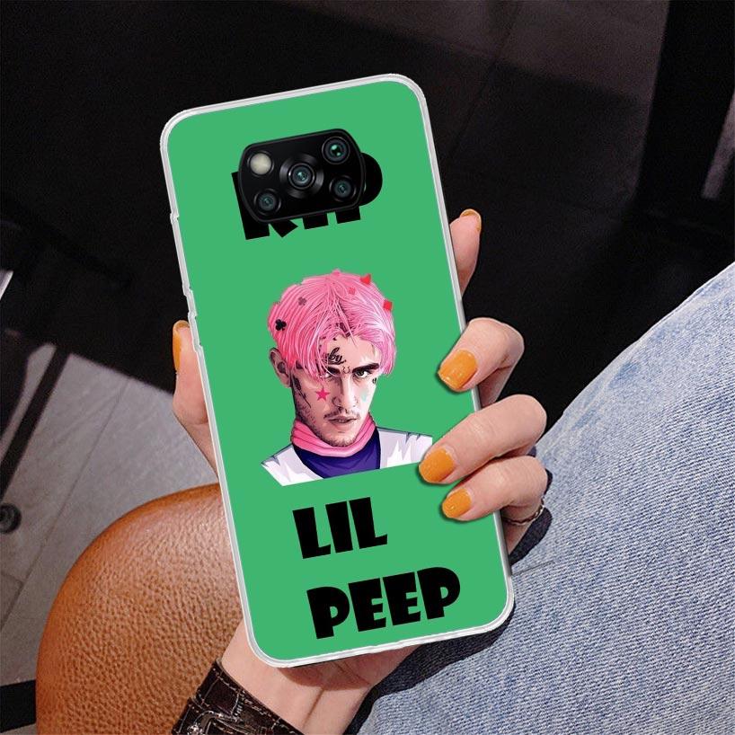 Lil Peep Singer Phnoe Case for Xiaomi Poco X5 X6 X7 Pro X4 Gt F7 Ultra M8 M7 Redmi 15C 15 13C 13 12C 12 Unique Cover Coque Poco