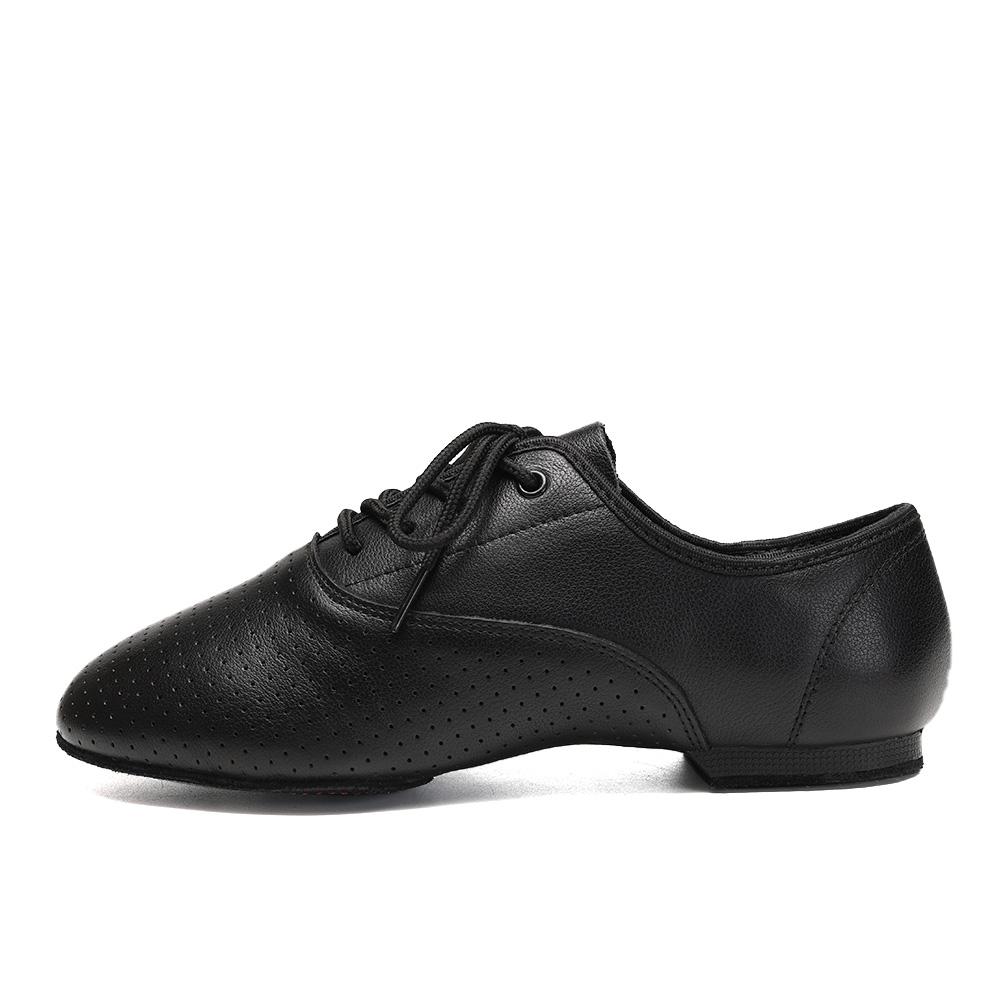 

Женская обувь для джазовых танцев из натуральной кожи, балетная обувь, домашняя обувь для учителей 39 чёрный