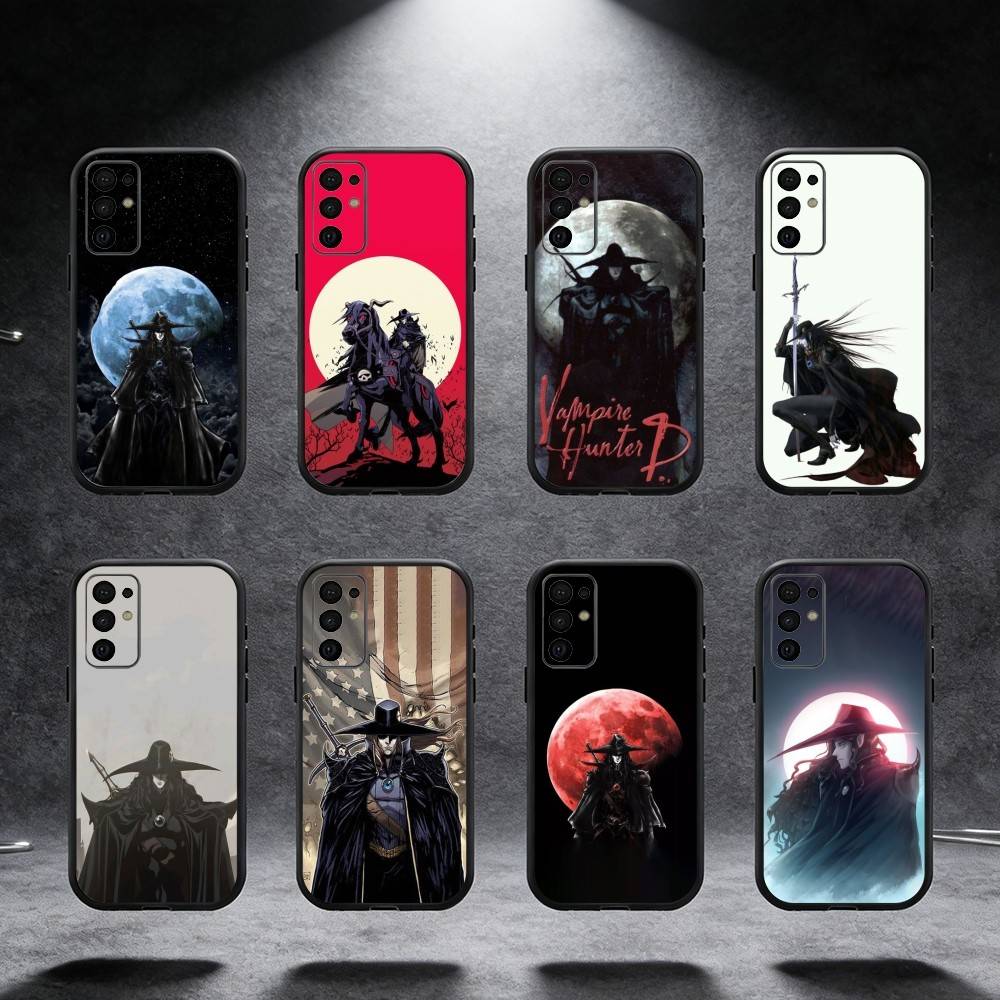 V-Vampire Hunter D Bloodlust Phone Case For Samsung S25,S24,S21,S22,S23,S30,Ultra,S20,Plus,Fe,Note,5G Black Cover