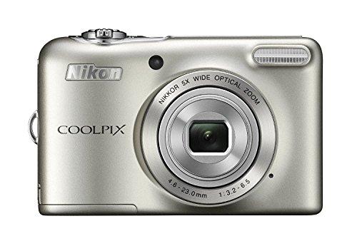 

Nikon digital camera COOLPIX L32 Silver 5x optical zoom 20.05 million pixels battery type L32SL [International Version, No Warranty]