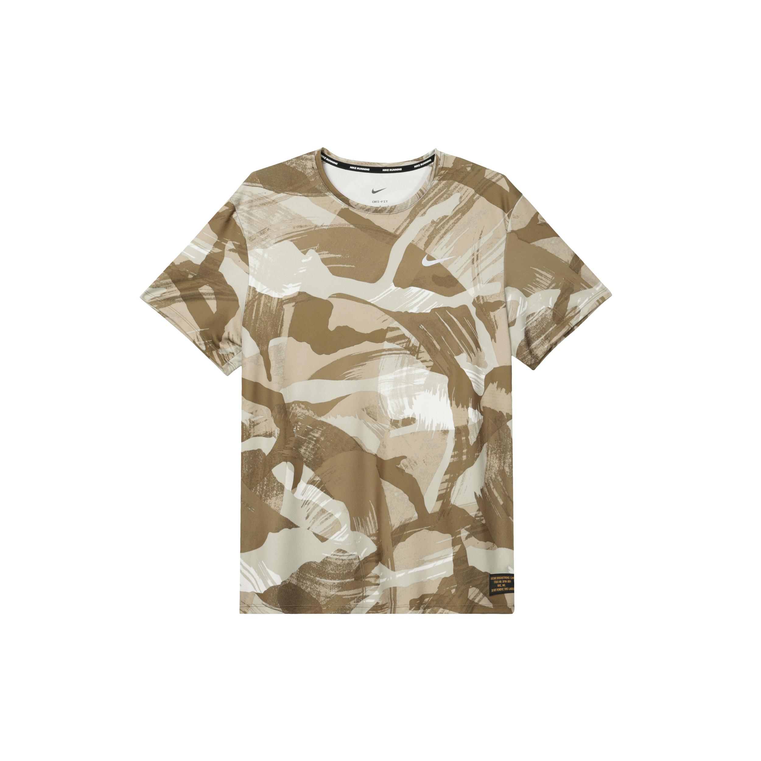 Мужские футболки Nike Rush Umber с круглым вырезом, умеренного прямого кроя FD4053-242 XL