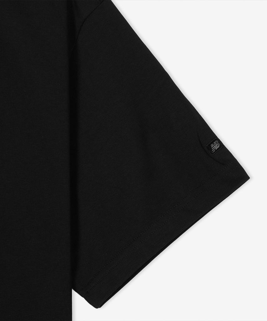 Nyuballanseu Nbneg21443 / Uni Essential Signature Short Sleeve T-Shirt (Black)