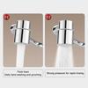 1/2Pcs Faucet Mechanical Arm with Gentle Face Wash Dual Water Jet Mode Rotable Bubbler Extension Rod Faucet Attachment