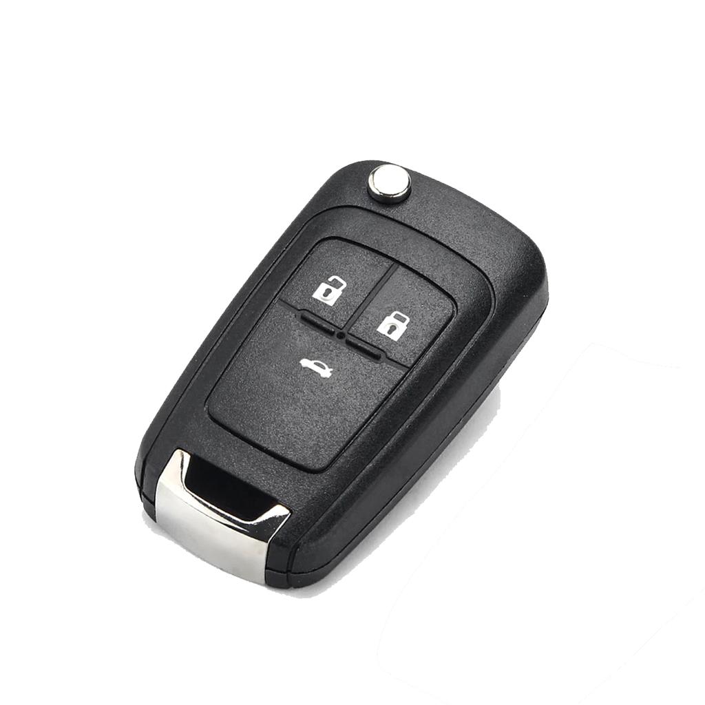 Dahai Flip Folding Remote Car Key Shell For Chevrolet Cruze Epica Lova Camaro Impala 2 3 4 5 Button Hu100 Blade Replacement