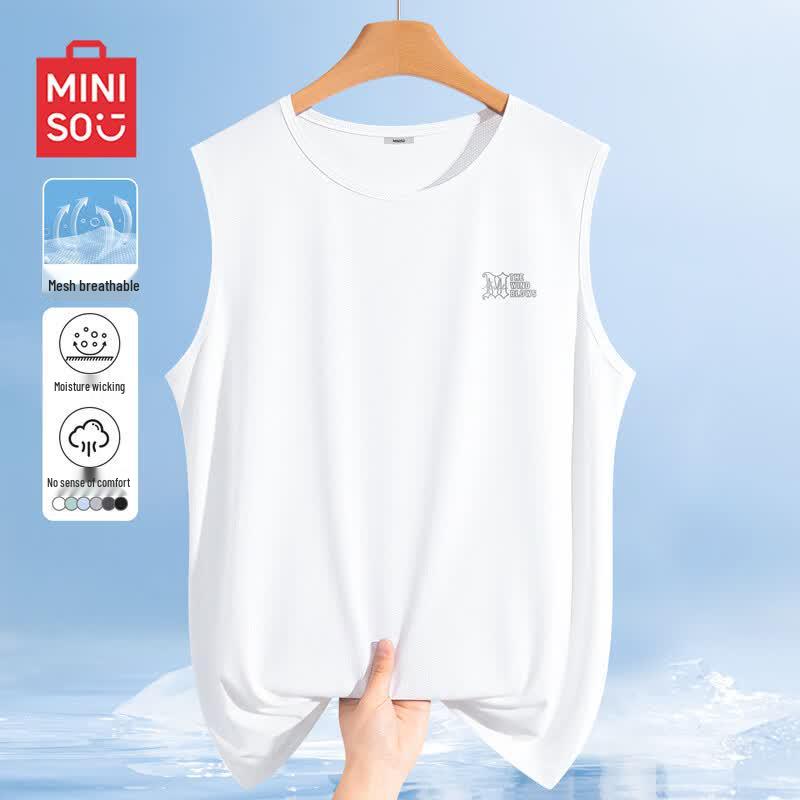 MINISO Men s Quick-Dry Mesh Sports Vest M